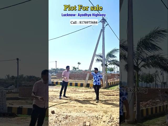 Affordable residential plot for sale in Lucknow Faizabad road #lucknowplots #viral #devlkovlog