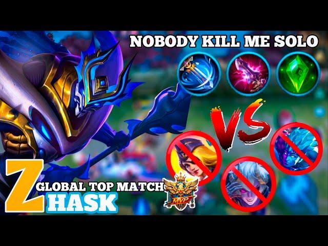 32 Kill SAVAGE!! Zhask MLBB | Top 1 Global Zhask Gameplay MLBB | Zhask Best Build