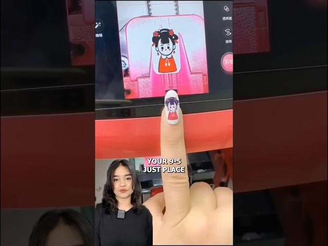 24/100 sharing unique business ideas - Nail Art Machine