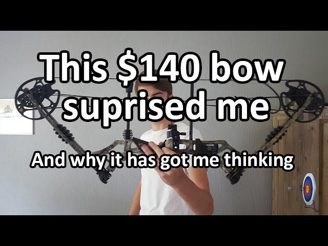 This $140 COMPOUND BOW has got me thinking