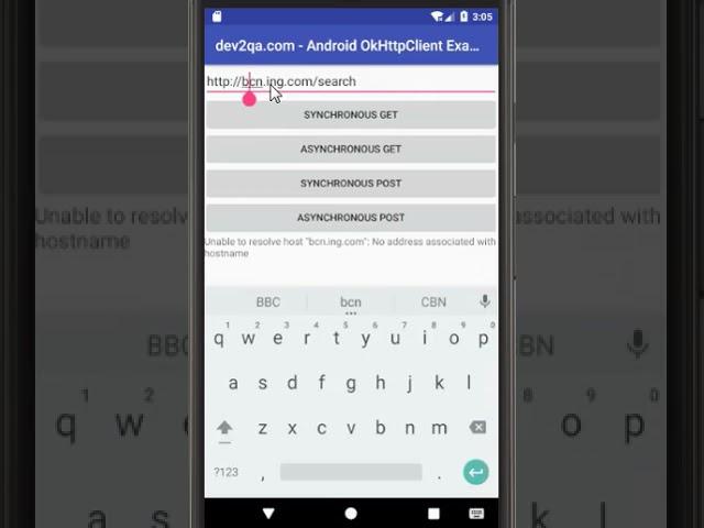 android okhttp3 http get post request example