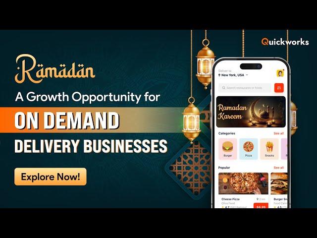 Boost Your On-Demand Delivery Business This Ramadan l Quickworks l #ramadan2024 l #ramadanspecial