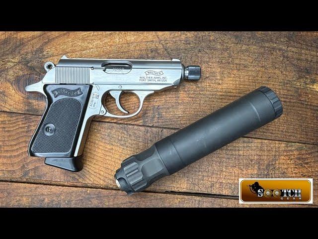 Walther PPK SD in 32 ACP Gun Review : James Bond 007