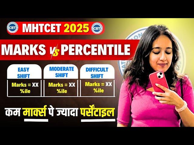 MHTCET 2025 BIG UPDATE| SHIFTWISE MARKS VS PERCENTILE | #mhtcet2025 VERIFIED| 100% CORRECT| CHECK