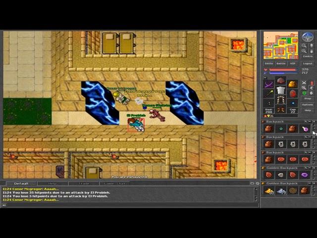 Tibia High PvP on lvl 30~