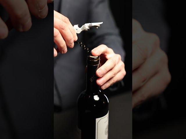How to open a wine bottle like a pro!