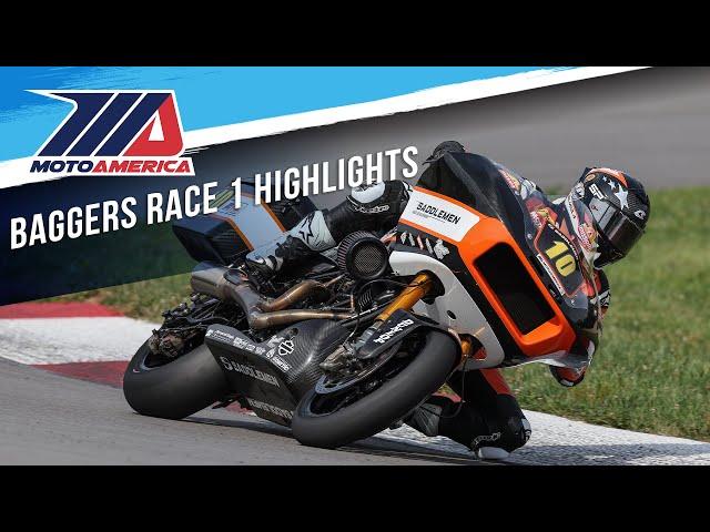 Mission King of the Baggers Race 1 at Mid-Ohio 2024 - HIGHLIGHTS | MotoAmerica