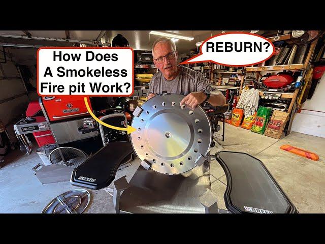 How Does a Smokeless Fire Pit Work? / What Does RE-BURN Mean?