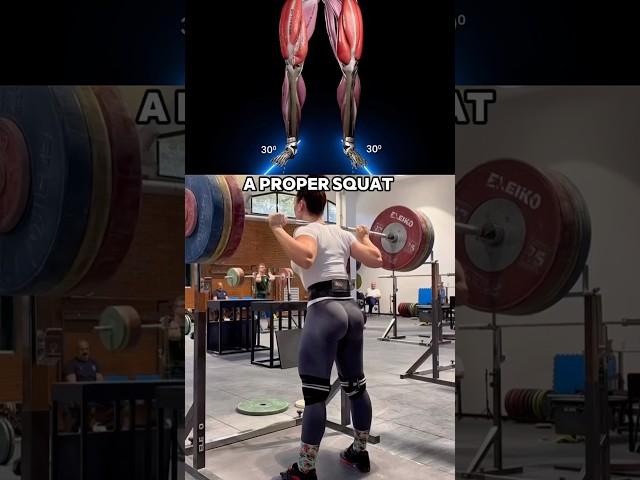 Her Squat Needed MORE BALANCE! 