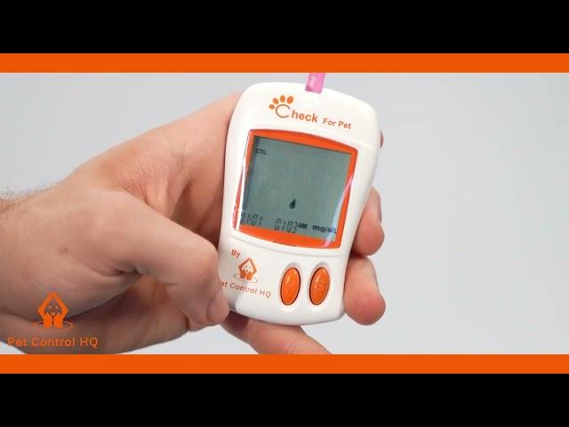 Pet Control HQ Blood Glucose Control Solution Test