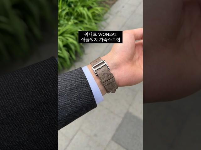 에르메스 에토프가 떠오르는 애플워치 가죽스트랩 추천