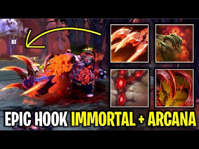 EPIC PUDGE ARCANA + IMMORTAL HOOK NEW SET 7.26 | Dota 2