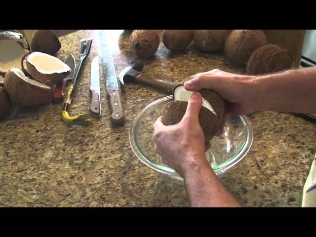 How to Crack Open a Coconut - Villages First