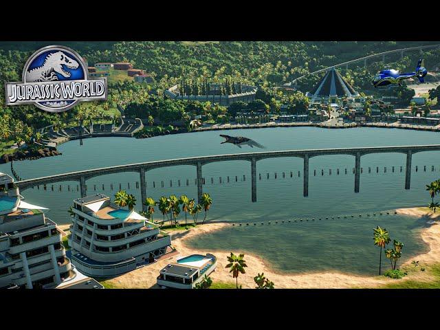 Die MAIN STREET von JURASSIC WORLD! Der AKKURATESTE NACHBAU! - Jurassic World Evolution 2