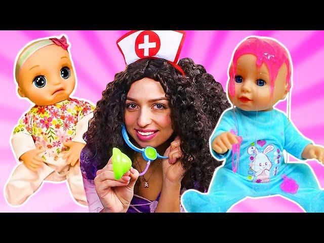 Baby Alive doll & Disney doll princess - Baby dolls videos for kids.