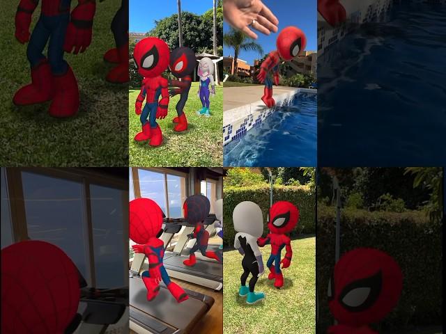 Ultimate Spider-Verse Showdowns: Ghost Spider, Spin & Spidey's Hilarious Antics Compilation!