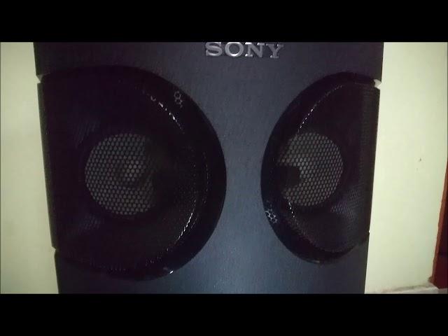 SONY MHC-V72D Party Speaker with 360 Degree Jet Bass Booster Unboxing