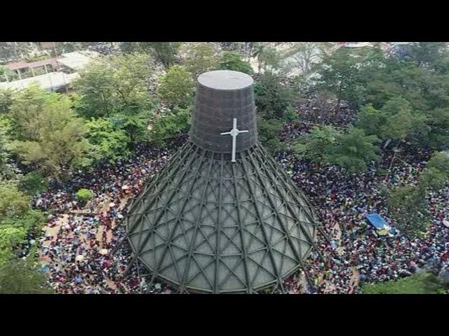 Pilgrim Arrivals At Uganda Matyrs Namugongo Shrine A head 3rd/6/2025,