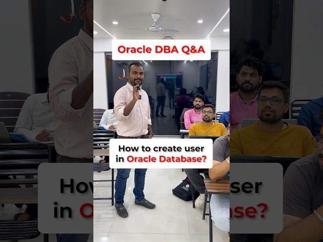 How to create user in Oracle Database? | Question and Answer sesssion with learnomate student