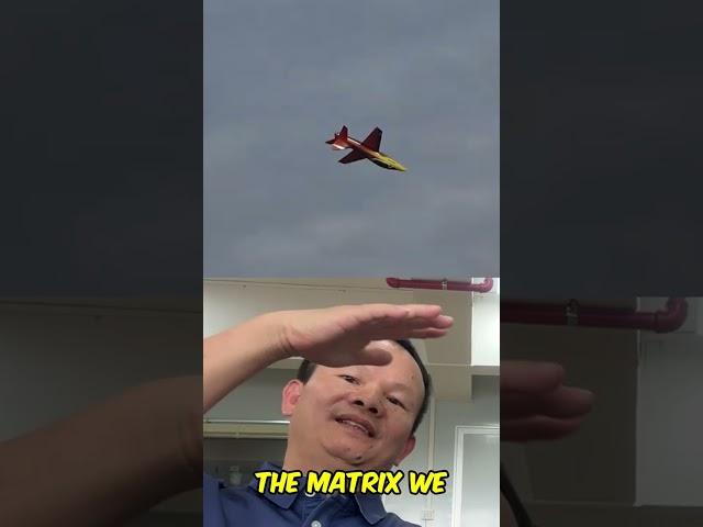 Ryu and Tony talk Matrix 2.8m 3D jet #rcjets #rcaircraft #extremesports