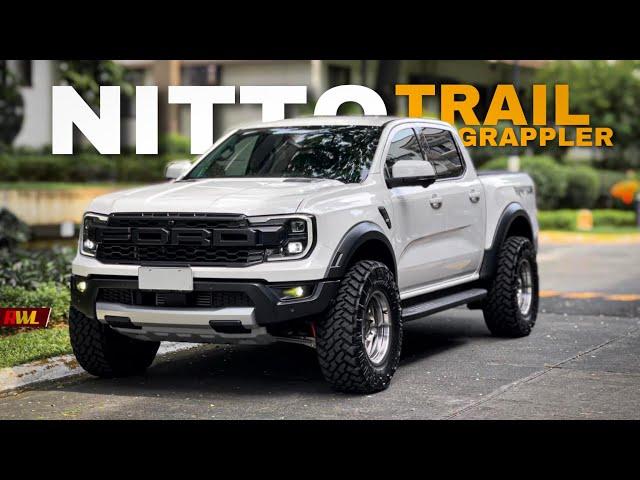 Tire Upgrade on the Ranger Raptor 2024 I Nitto Trail Grappler M/T