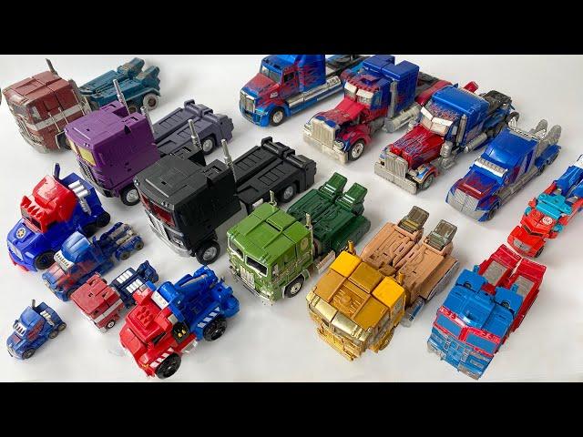 Tổng Hợp Đồ Chơi Ôtô Robot Biến Hình: Xe Tải Optimus Prime - Lắp Ráp Review Robot Car Truck