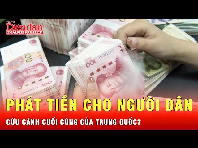 Quyết tâm vực dậy nền kinh tế: Trung quốc phát tiền cho người dân | Tin tức 24h