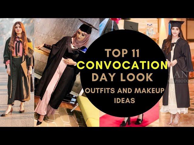 Top 13 Best CONVOCATION Day Dresses | Makeup look | shoes and Outfits Ideas