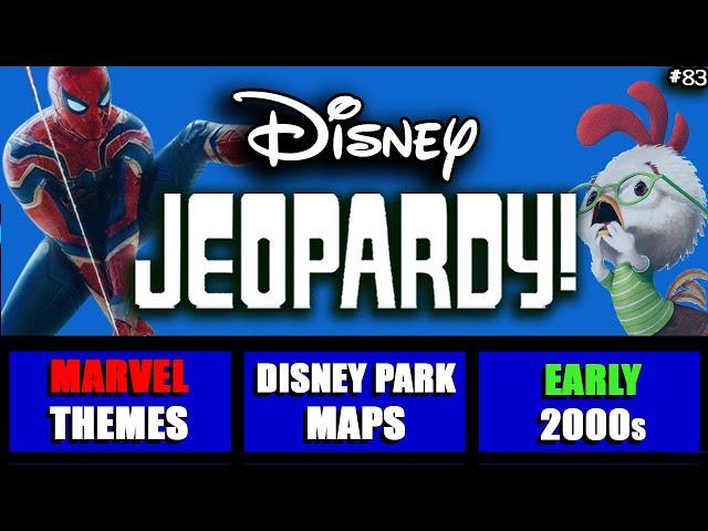 Disney Jeopardy • 26 Clue Trivia Game • Test Your Knowledge