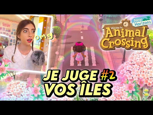 JE JUGE VOS ÎLES dans ANIMAL CROSSING NEW HORIZONS ! #2 *vos îles sont INCROYABLES* ️