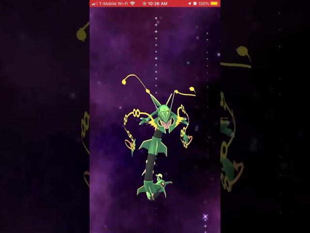 Maxed Out Mega Rayquaza Hundo in Pokémon Go! Over 6000+