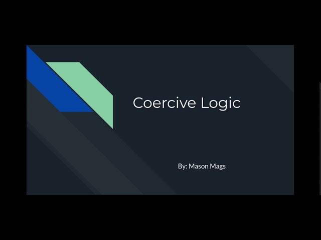 Coercive Logic