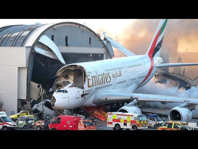 Emirates A380 Emergency Landing Turns Into Airport Crash! | Air Crash Investigation