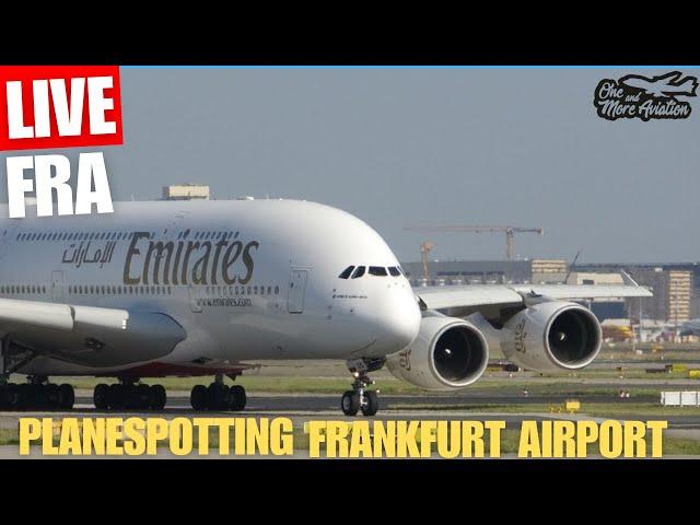 Live Sunday Planespotting Frankfurt Airport  Türkish Airlines A350  in FRA