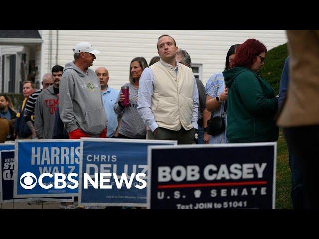 Polls open in Pennsylvania, voters line up in Pittsburgh