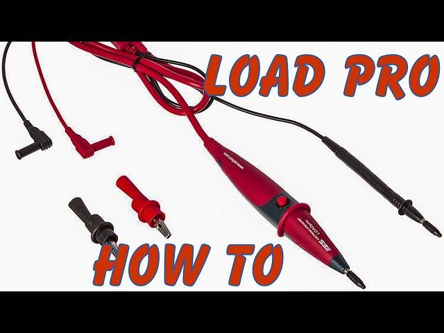 How to use an electronic specialties /bluepoint load pro!