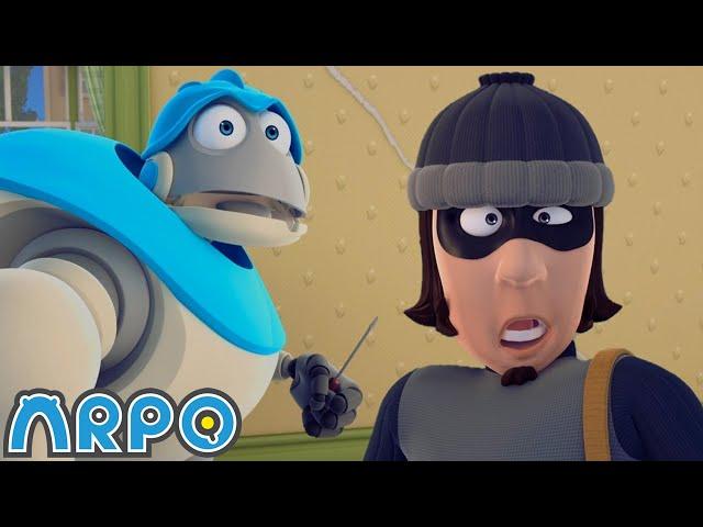 Catch The THIEF!!! | ARPO The Robot Classics | Funny Cartoons for Kids