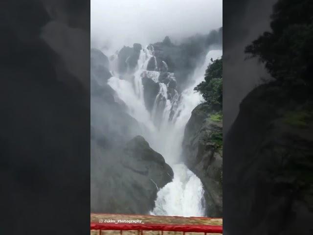 Dudhsagar waterfall Mansoon status | Dudhsagar waterfall train journey |  ExploreWingss