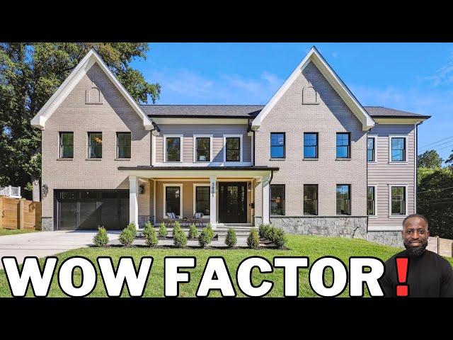 New Homes in Maryland | Inside A STUNNING  | Luxury Home | ROCK CREEK HILLS| Kensington MD #newhomes