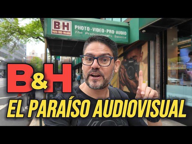 Tour Completo por B&H Photo en Nueva York | La Mejor Tienda de Fotografía del mundo