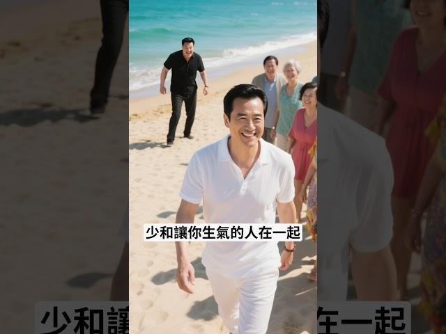 我們已經到了不能生氣的年齡，誰讓你堵心就躲誰遠一點，少和讓你生氣的人在一起，少和不懂得感恩的人在一起，少和敷衍你的人在一起#asmr #art #退休生活 #老年健康 #人生感悟  #故事会 #狗血