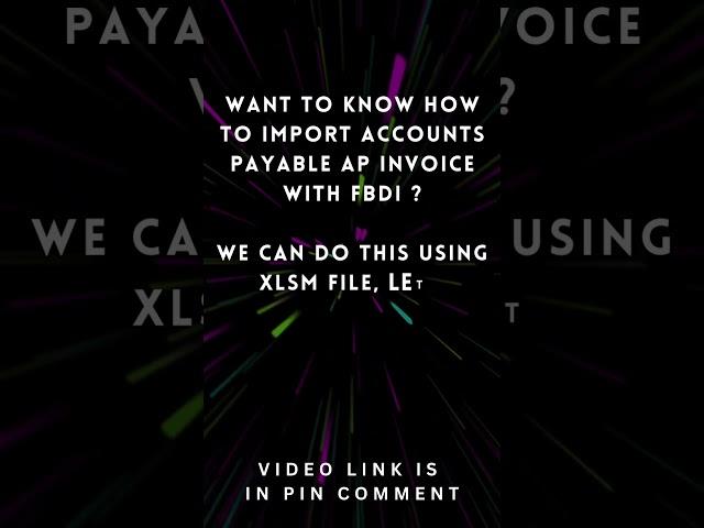 How to Import Accounts Payable AP Invoice with FBDI | Oracle Fusion Payables | ERP Cloud, SaaS