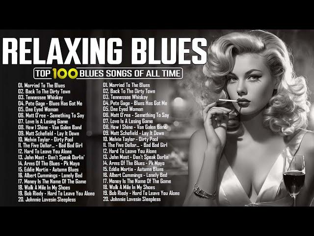 Whiskey Blues Music | Top Slow Blues/Rock All Time | A Little Whiskey And Blues Music