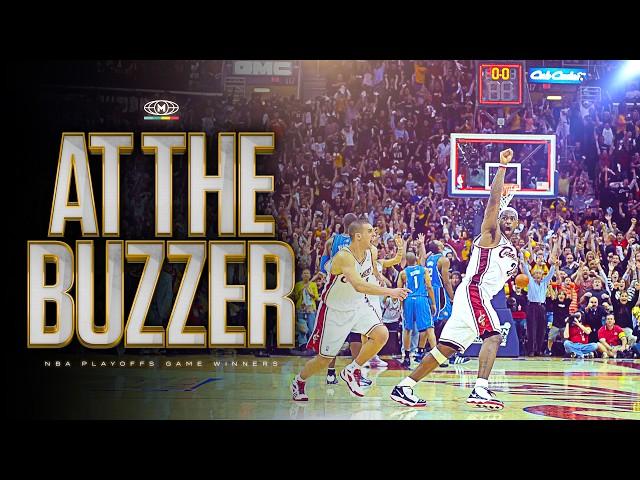 The GREATEST Walk-Off Game Winners In NBA Playoff History 