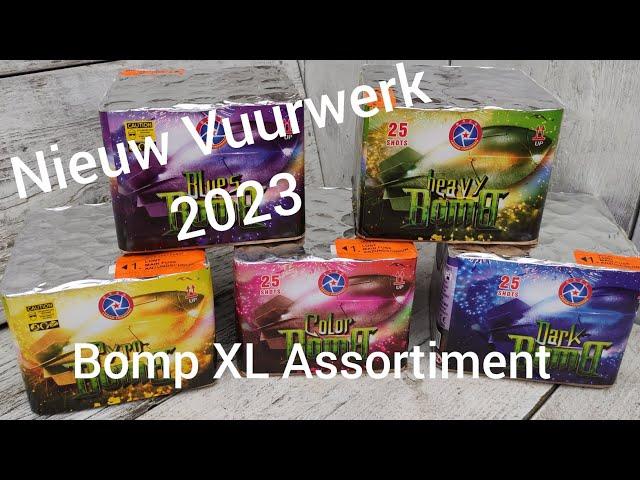 Bomp XL Assortiment | 5 X 25 Shots  | Rubro Vuurwerk |