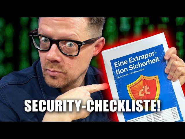 Die c’t-Security-Checklisten 2025 | c’t uplink