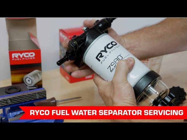 Ryco Fuel Water Separator Servicing