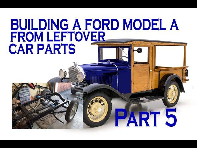 Building a 1930 Ford Model A Huckster Part 5 Frame Cleaning, Etching, and Coating With KBS Coatings