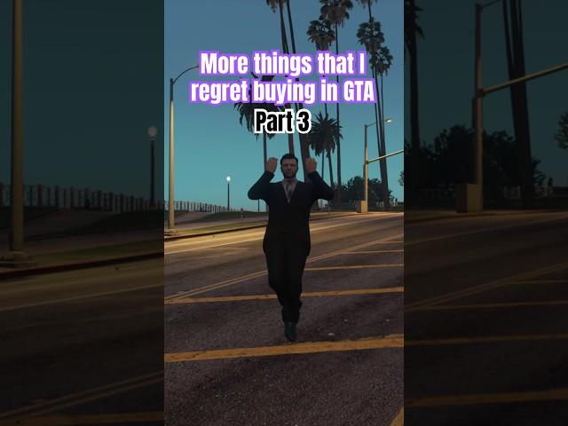 Things that I regret buying in GTA #gta #gta5 #gtav #gtaonline #gta5online