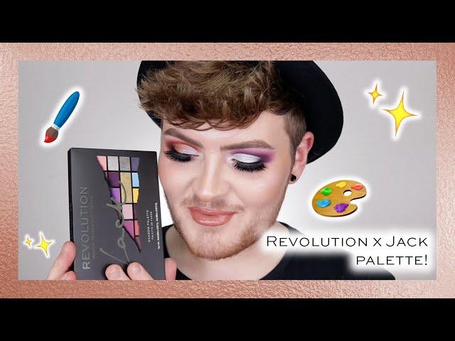 REVOLUTION | MAKEUP BY JAACK PALETTE - SWATCHES + EYESHADOW TUTORIAL